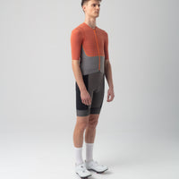 Isadore Distance Performance Wool Jersey Radtrikot Mango