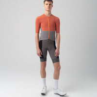 Isadore Distance Performance Wool Jersey Radtrikot Mango