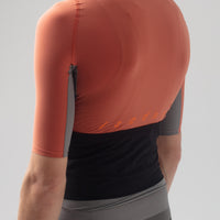 Isadore Distance Performance Wool Jersey Radtrikot Mango