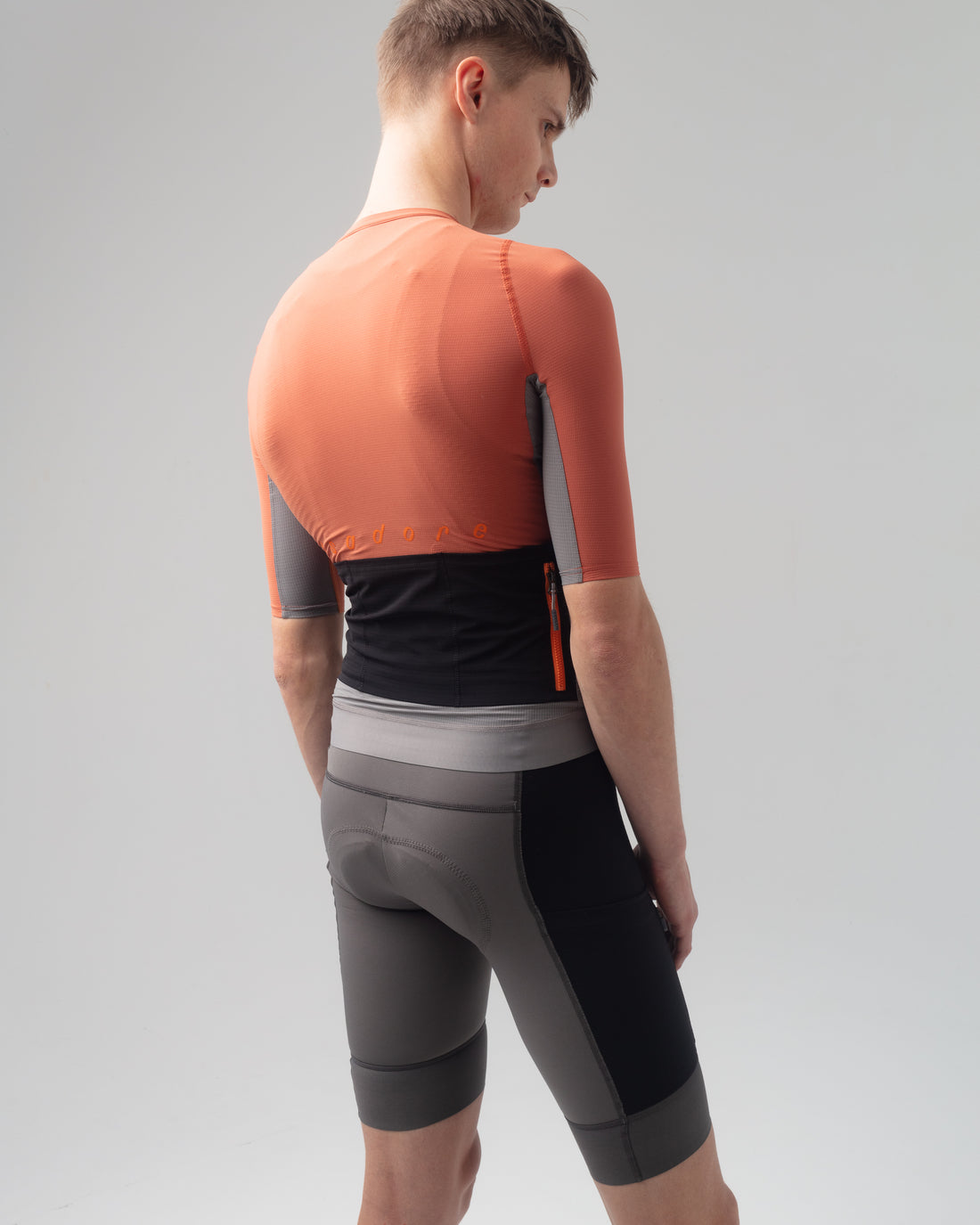 Isadore Distance Performance Wool Jersey Radtrikot Mango