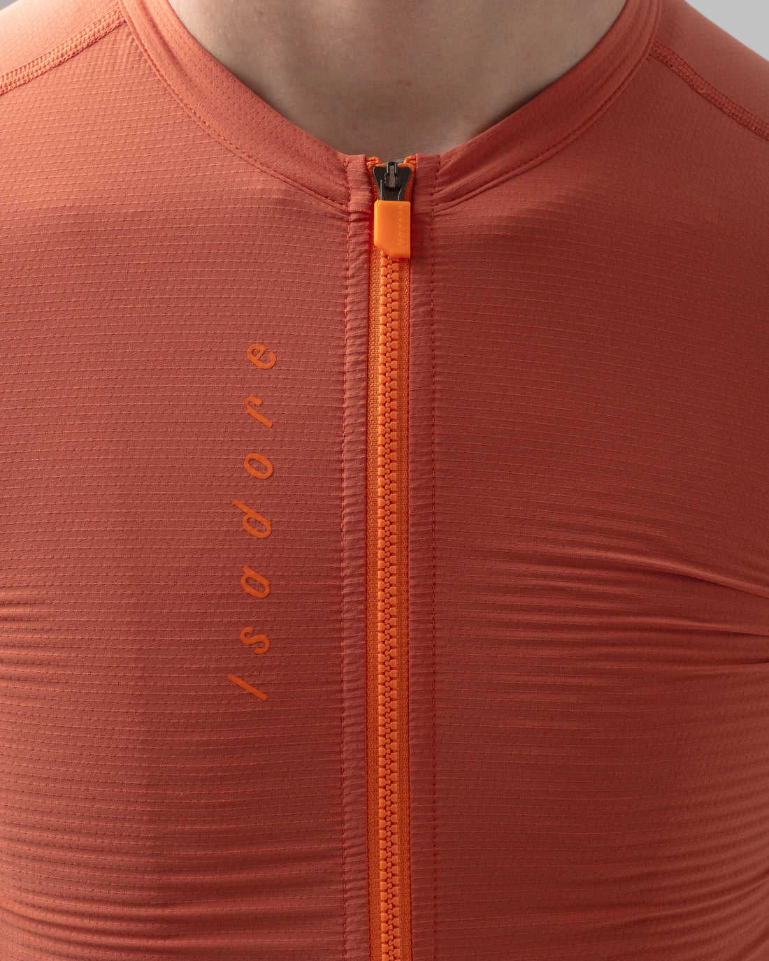 Isadore Distance Performance Wool Jersey Radtrikot Mango