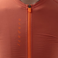 Isadore Distance Performance Wool Jersey Radtrikot Mango