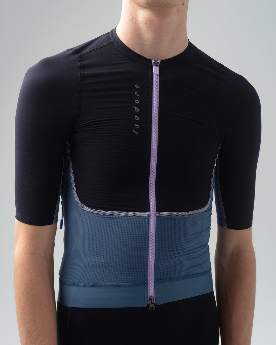 Isadore Distance Performance Wool Jersey Radtrikot After Midnight