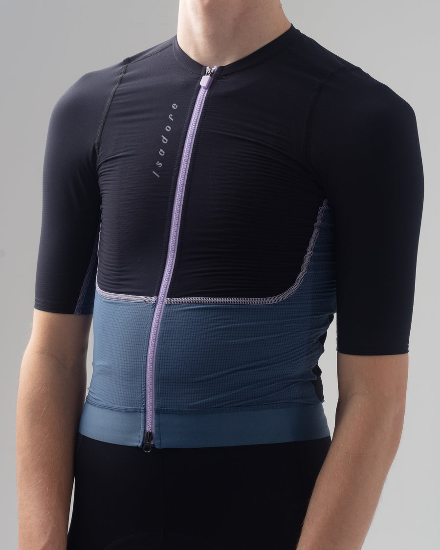 Isadore Distance Performance Wool Jersey Radtrikot After Midnight