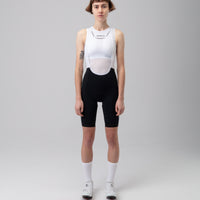 Isadore Debut Women's Bib Shorts Trägerhose Black & White