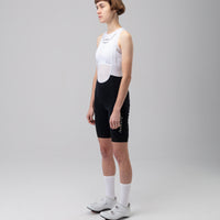 Isadore Debut Women's Bib Shorts Trägerhose Black & White