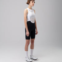 Isadore Debut Women's Bib Shorts Trägerhose Black & White