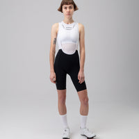 Isadore Debut Women's Bib Shorts Trägerhose Black & White