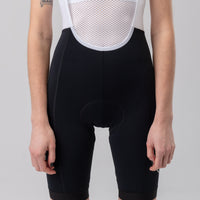 Isadore Debut Women's Bib Shorts Trägerhose Black & White