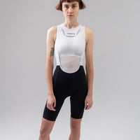 Isadore Debut Women's Bib Shorts Trägerhose Black & White