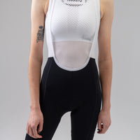 Isadore Debut Women's Bib Shorts Trägerhose Black & White