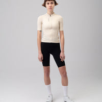 Isadore Debut Merino Women's Jersey Radtrikot Parchment