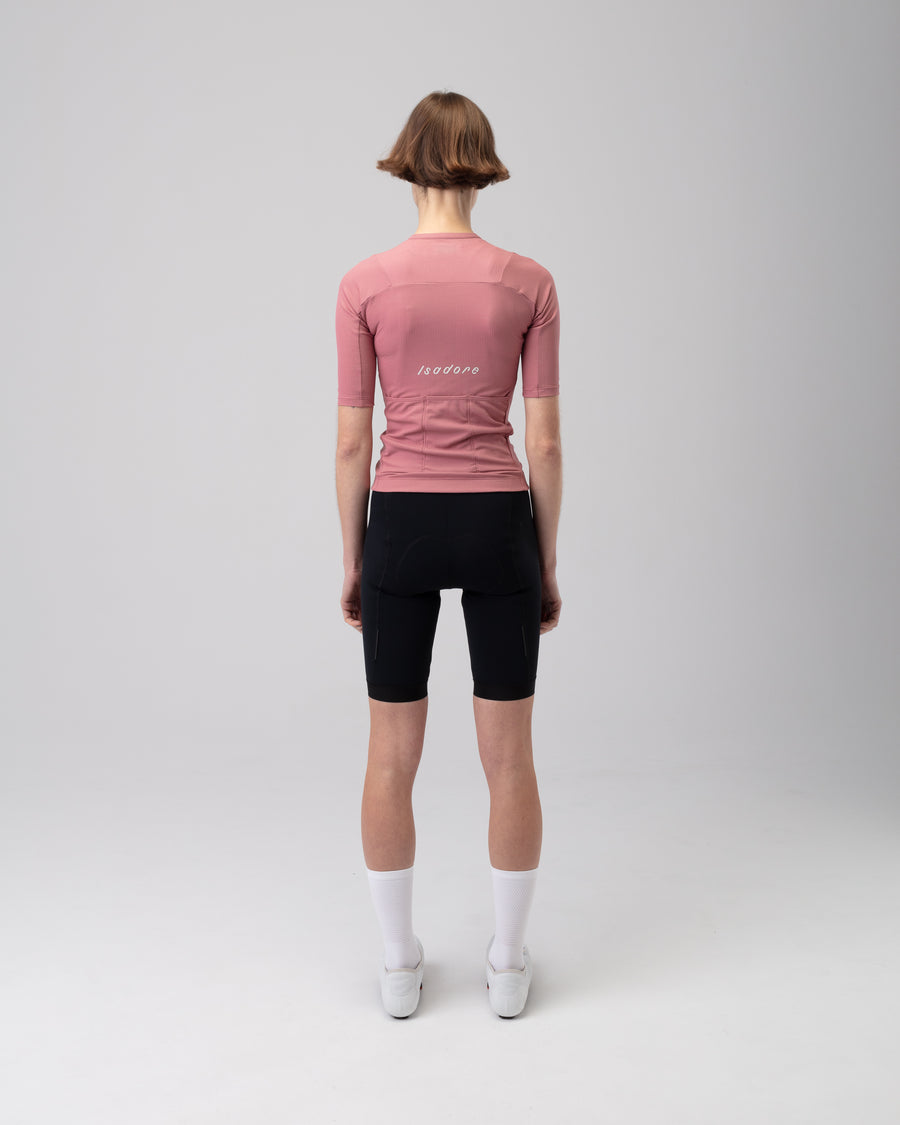 Isadore Debut Merino Women's Jersey Radtrikot Mesa Rose