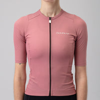 Isadore Debut Merino Women's Jersey Radtrikot Mesa Rose