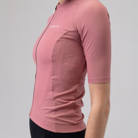 Isadore Debut Merino Women's Jersey Radtrikot Mesa Rose