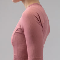 Isadore Debut Merino Women's Jersey Radtrikot Mesa Rose