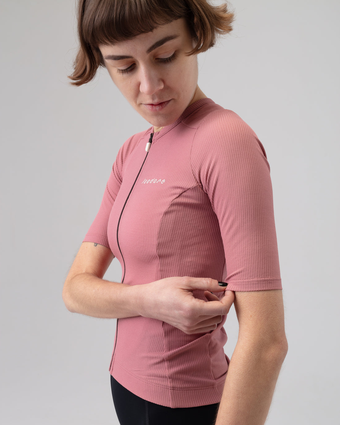 Isadore Debut Merino Women's Jersey Radtrikot Mesa Rose