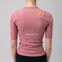 Isadore Debut Merino Women's Jersey Radtrikot Mesa Rose