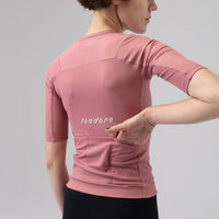 Isadore Debut Merino Women's Jersey Radtrikot Mesa Rose