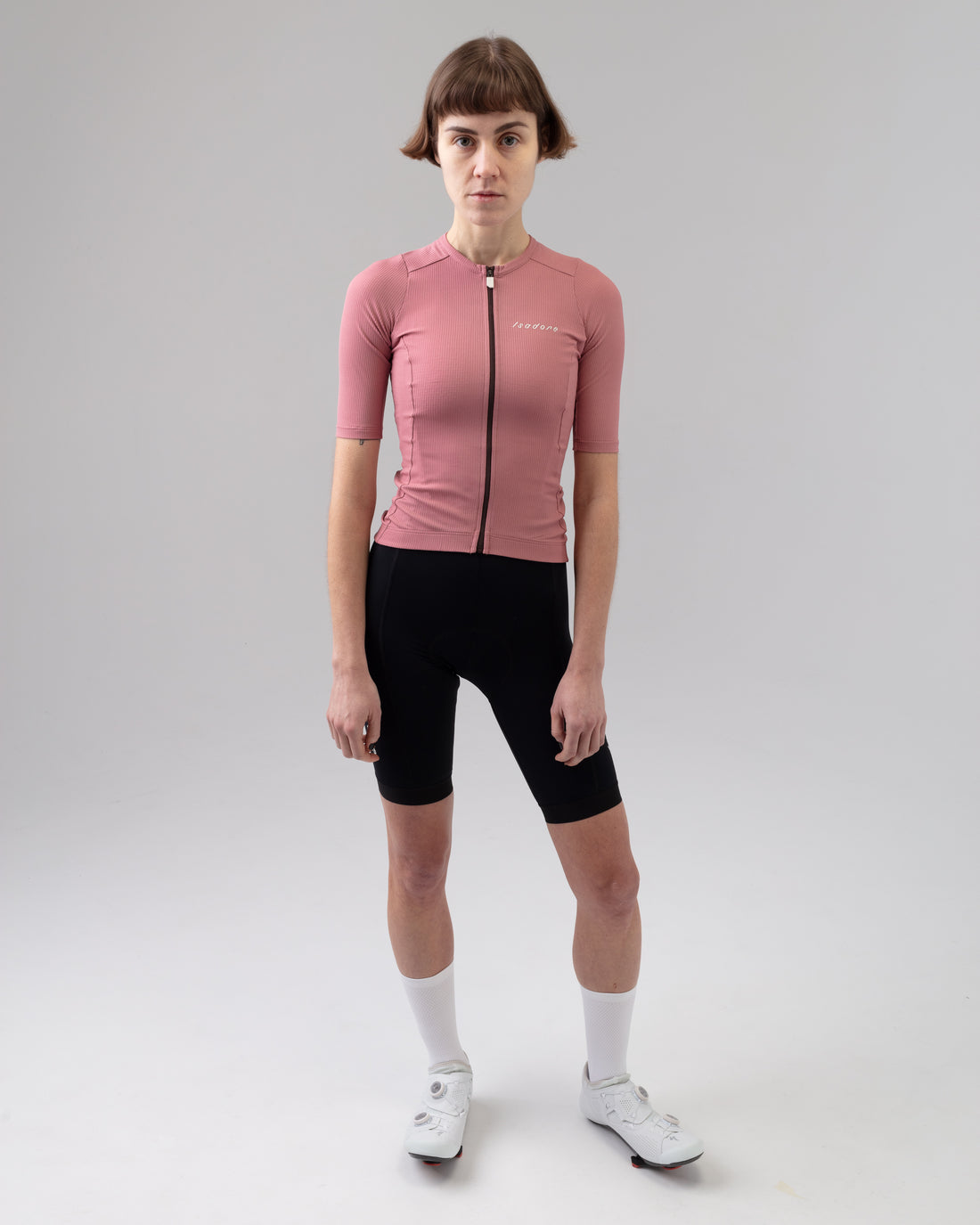 Isadore Debut Merino Women's Jersey Radtrikot Mesa Rose