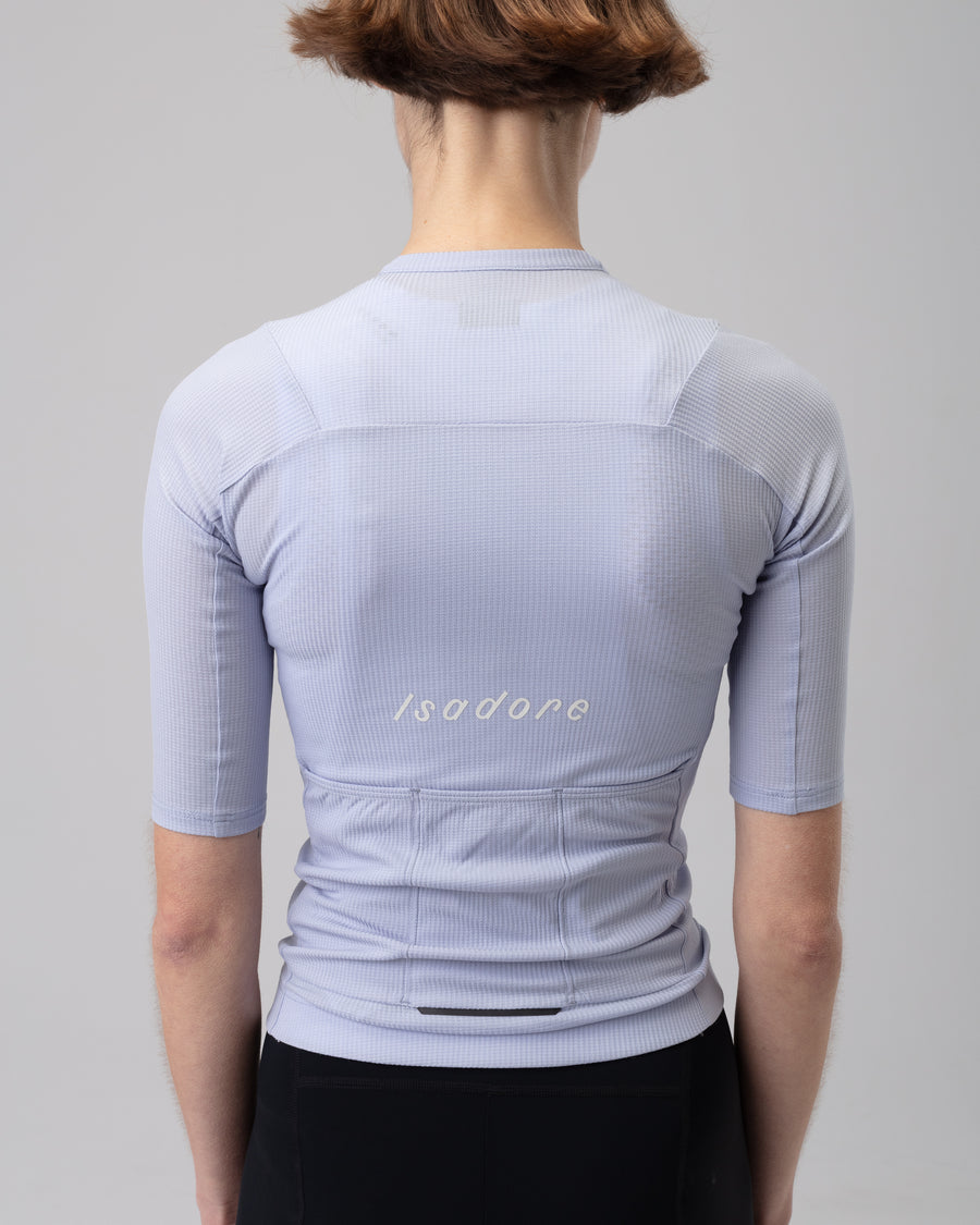 Isadore Debut Merino Women's Jersey Radtrikot Icelandic Blue