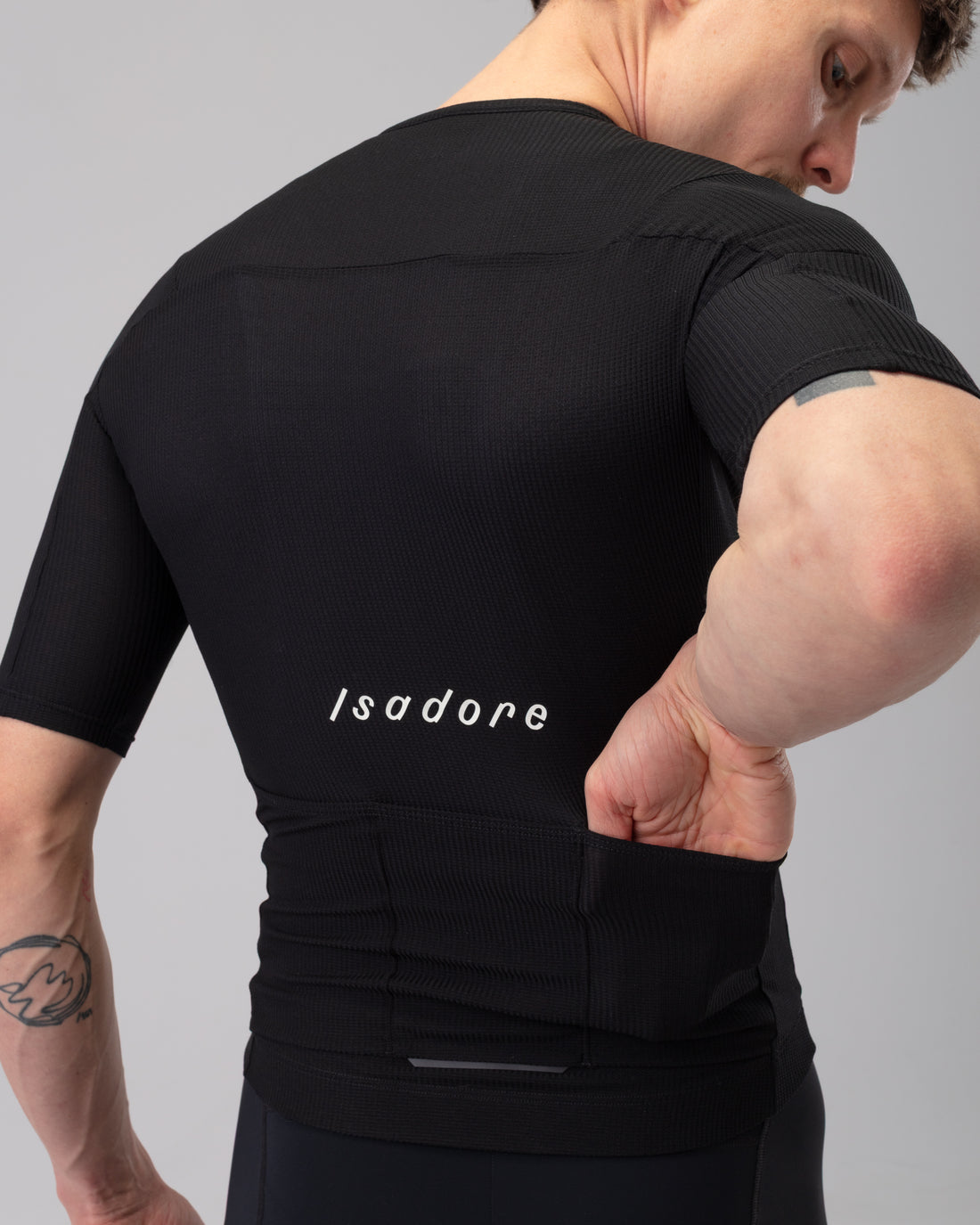 Isadore Debut Jersey Radtrikot Black