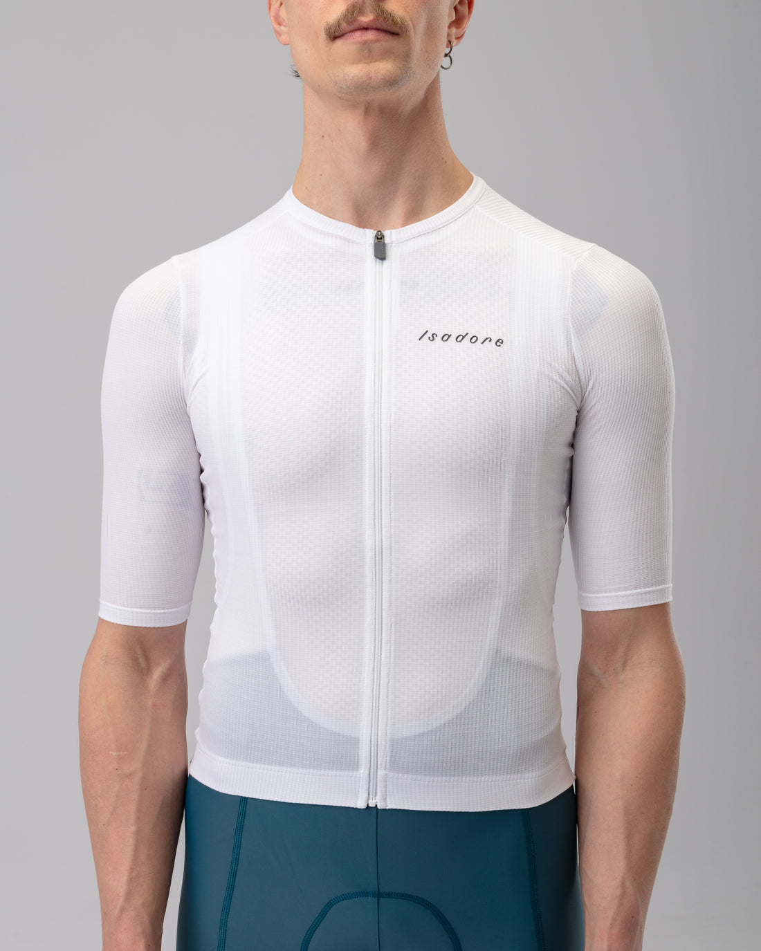 Isadore Debut Jersey Radtrikot Bright White