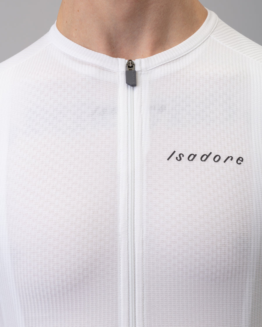 Isadore Debut Jersey Radtrikot Bright White