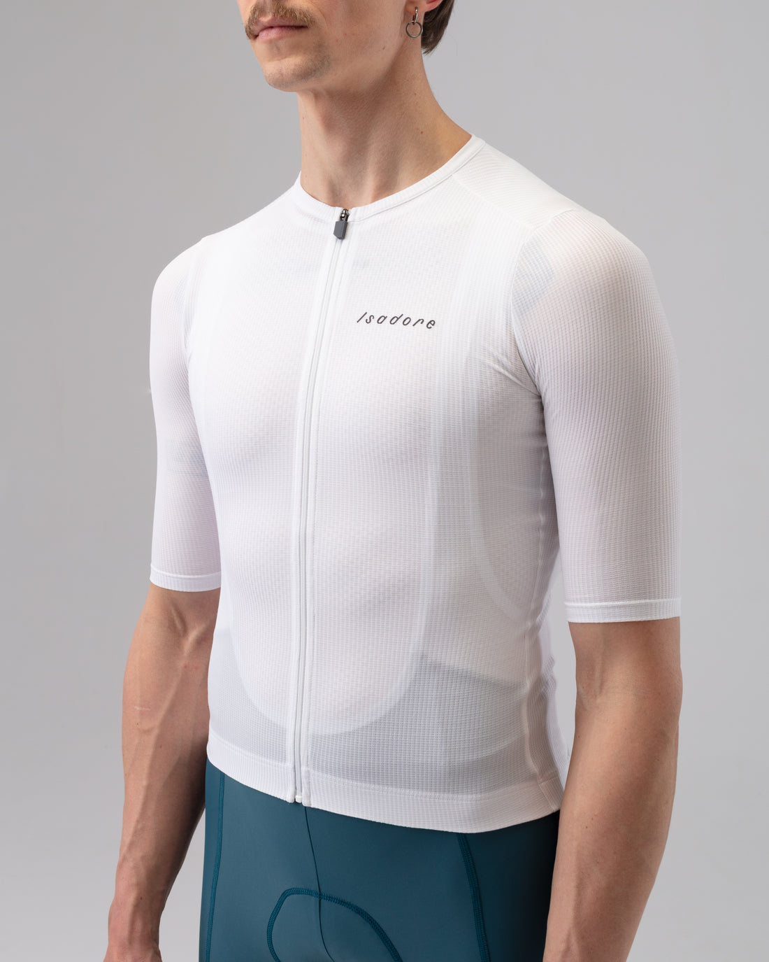 Isadore Debut Jersey Radtrikot Bright White