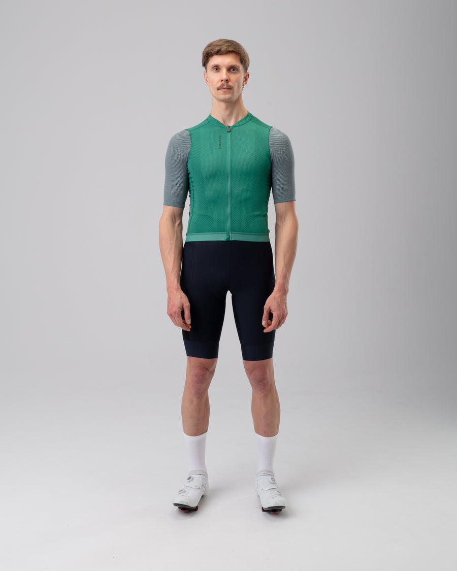 Isadore Signature Merino Air Jersey Radtrikot Sea Moss