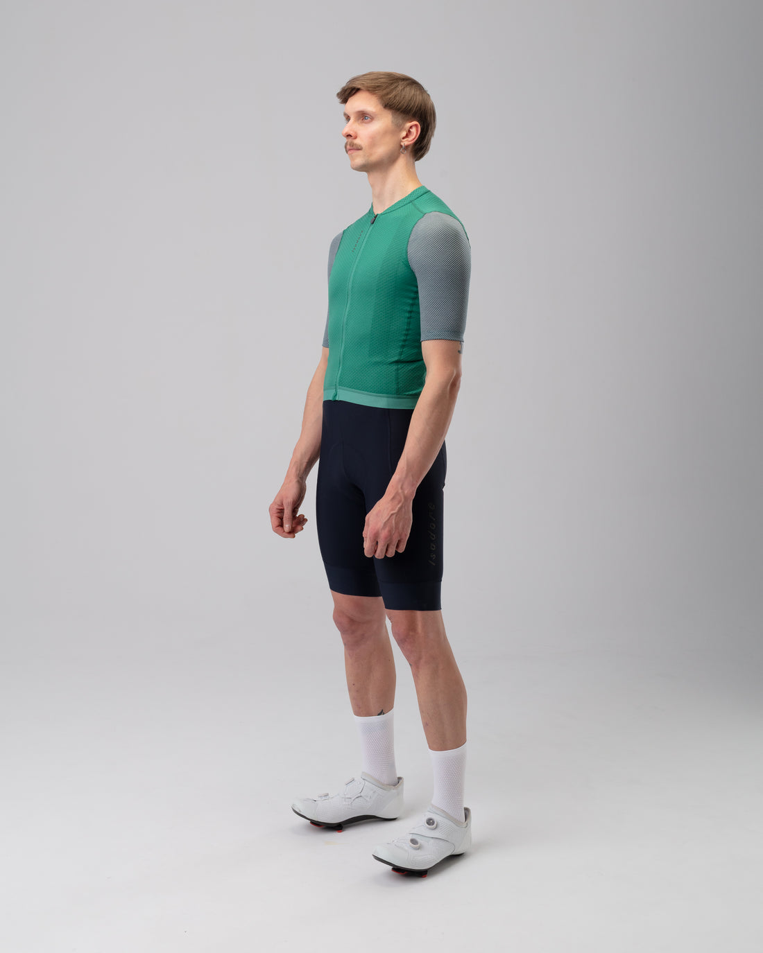 Isadore Signature Merino Air Jersey Radtrikot Sea Moss