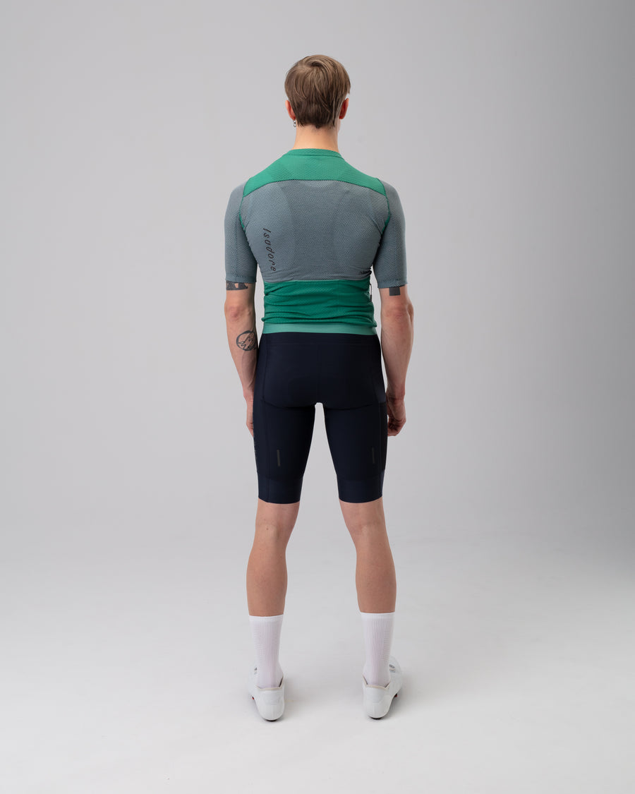 Isadore Signature Merino Air Jersey Radtrikot Sea Moss