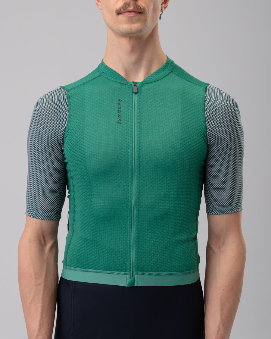 Isadore Signature Merino Air Jersey Radtrikot Sea Moss