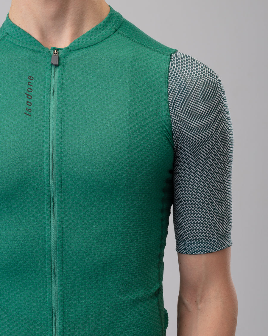 Isadore Signature Merino Air Jersey Radtrikot Sea Moss