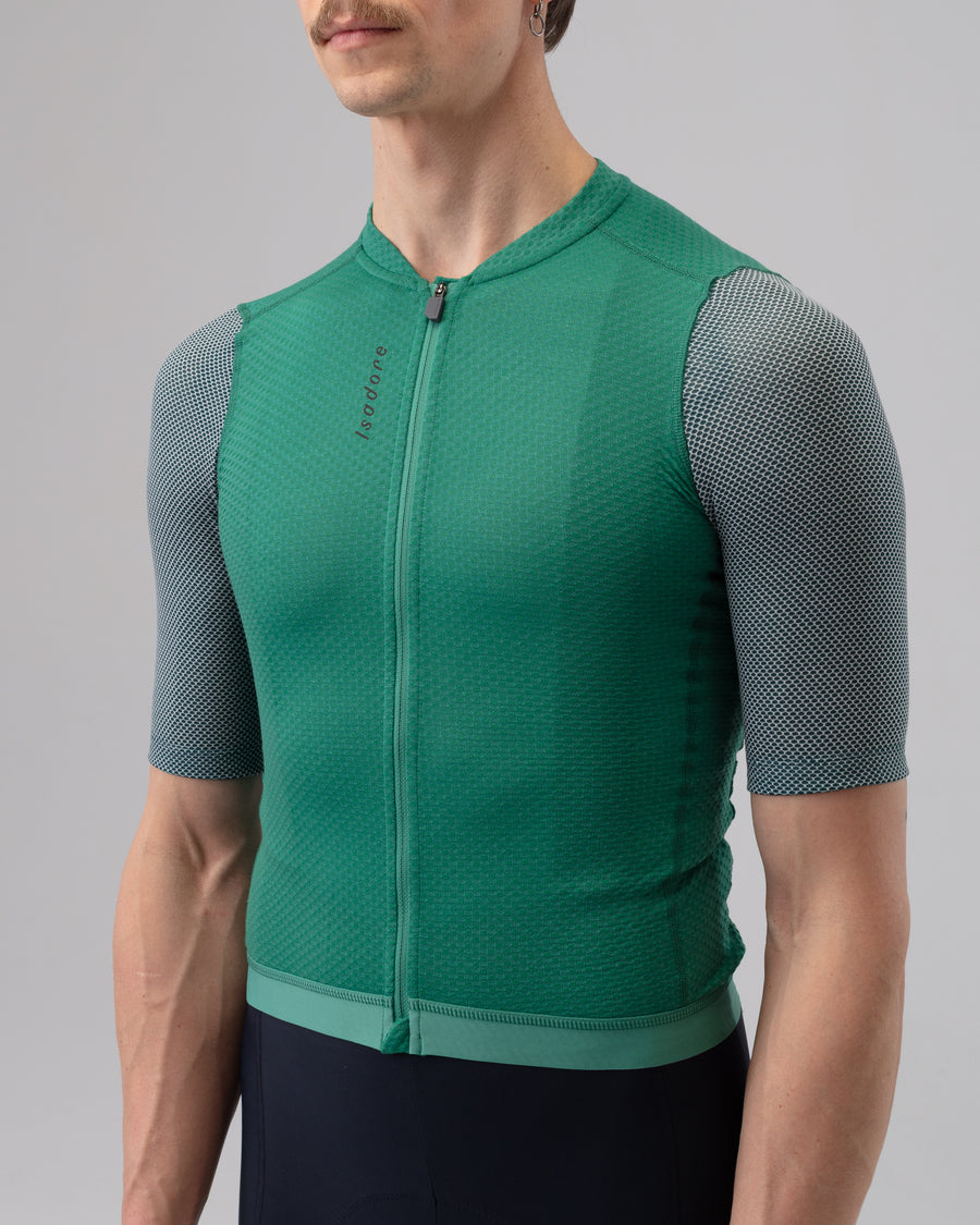 Isadore Signature Merino Air Jersey Radtrikot Sea Moss