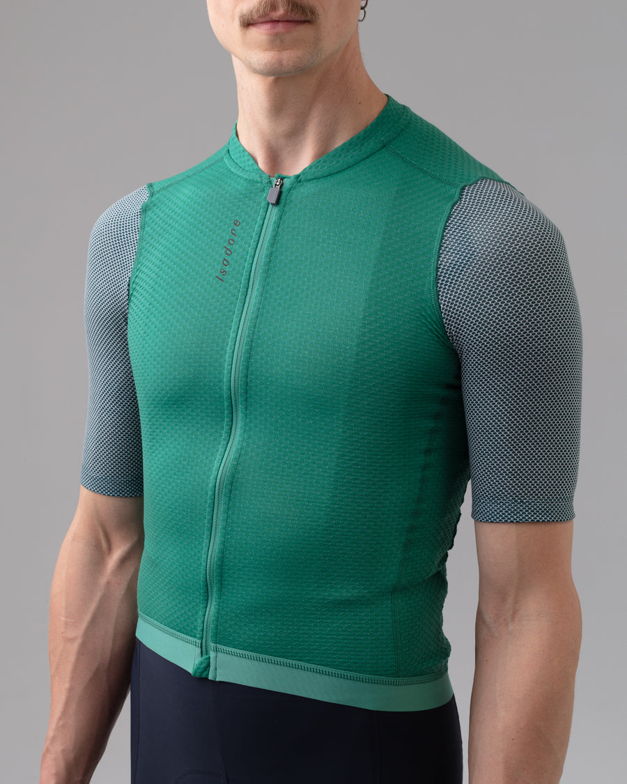 Isadore Signature Merino Air Jersey Radtrikot Sea Moss