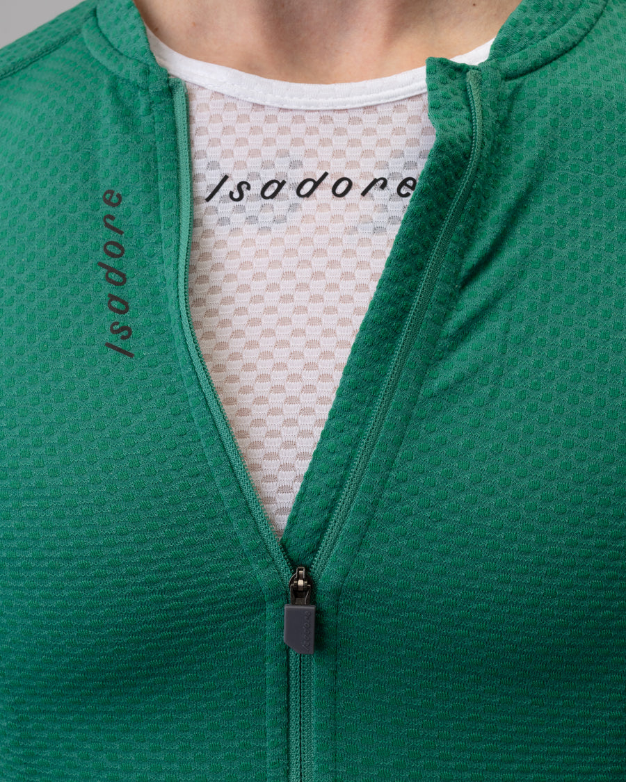 Isadore Signature Merino Air Jersey Radtrikot Sea Moss