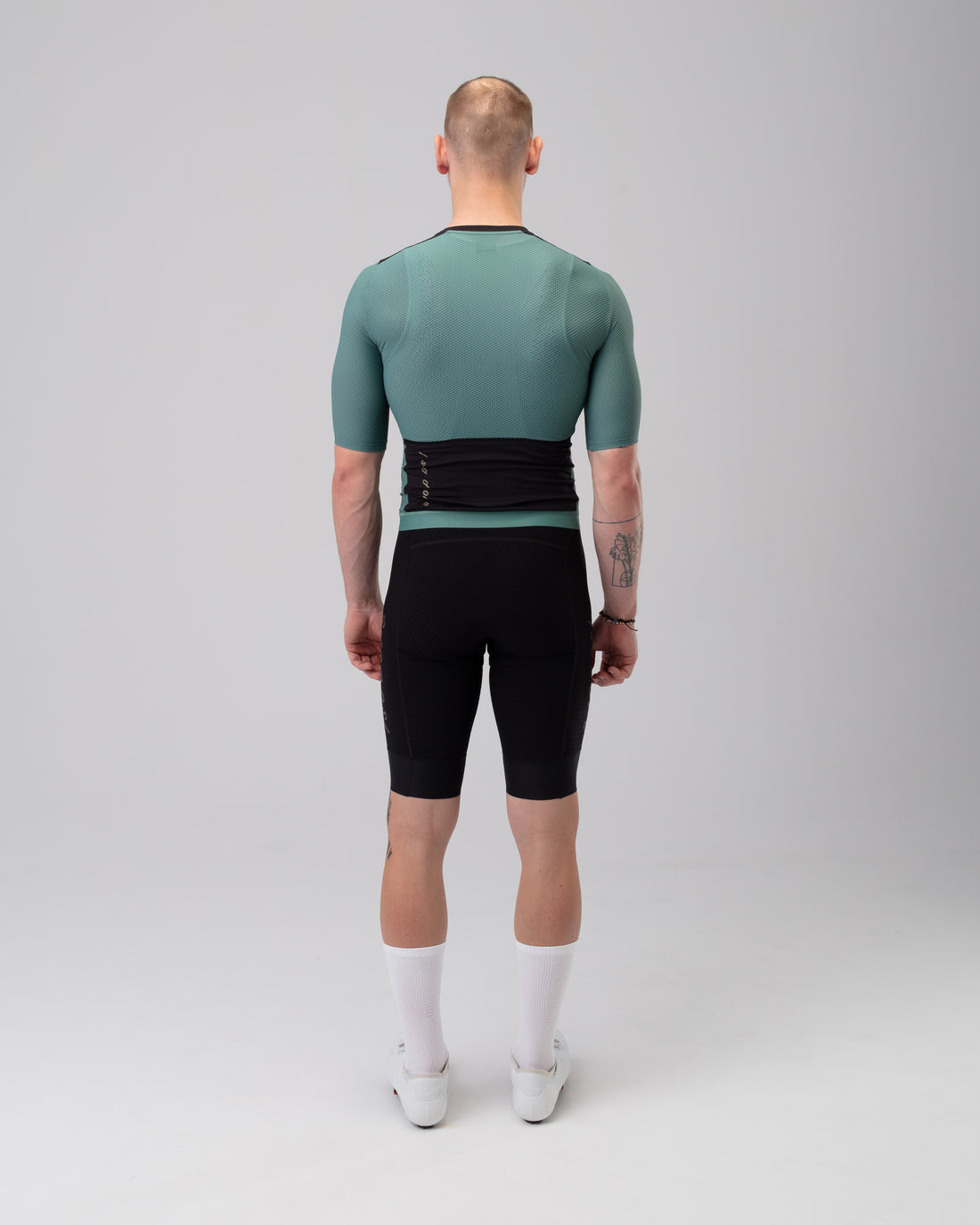 Isadore Echelon Training Jersey Radtrikot Silver Pine