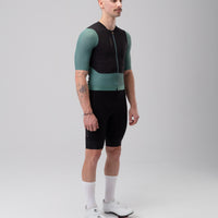 Isadore Echelon Training Jersey Radtrikot Silver Pine