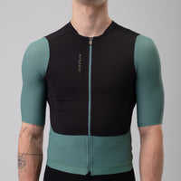 Isadore Echelon Training Jersey Radtrikot Silver Pine