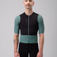 Isadore Echelon Training Jersey Radtrikot Silver Pine