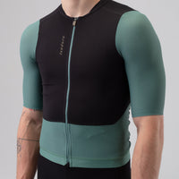 Isadore Echelon Training Jersey Radtrikot Silver Pine