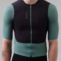 Isadore Echelon Training Jersey Radtrikot Silver Pine