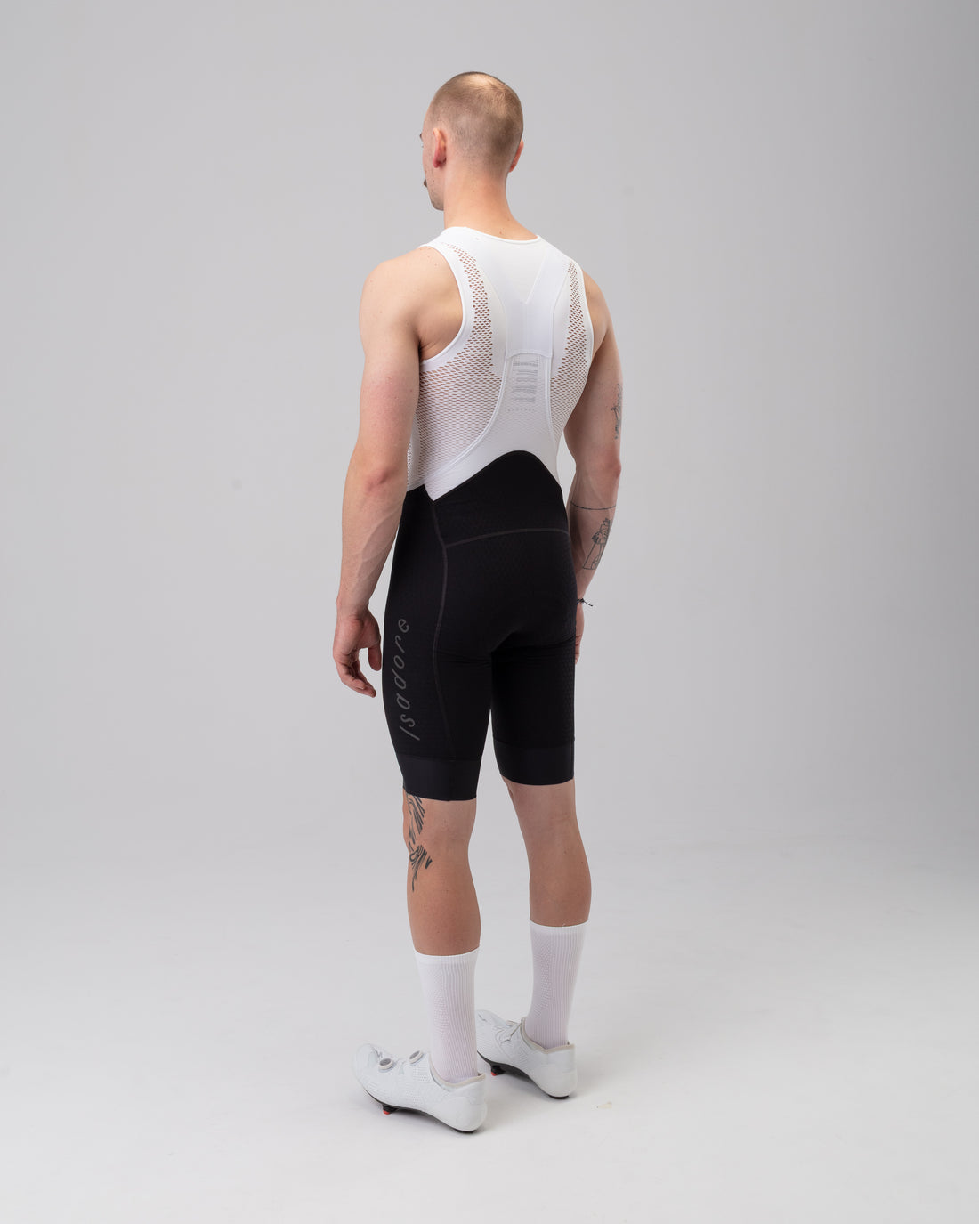 Isadore Echelon Aero Bib Shorts Trägerhose Black White