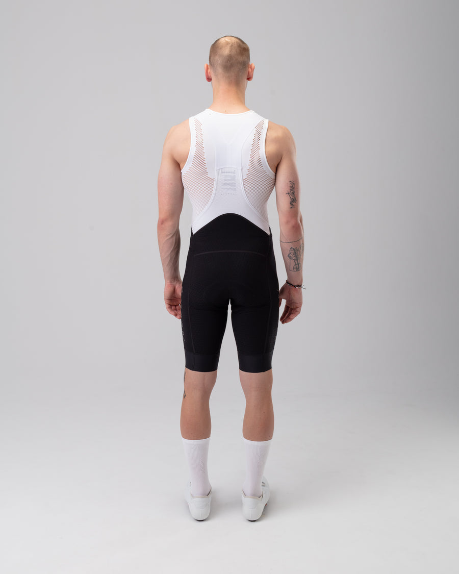 Isadore Echelon Aero Bib Shorts Trägerhose Black White