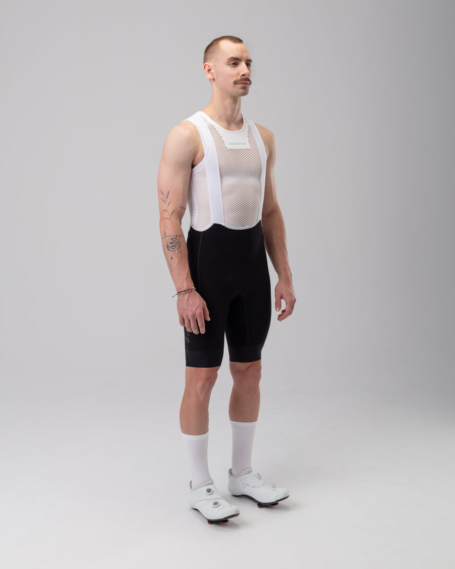 Isadore Echelon Aero Bib Shorts Trägerhose Black White