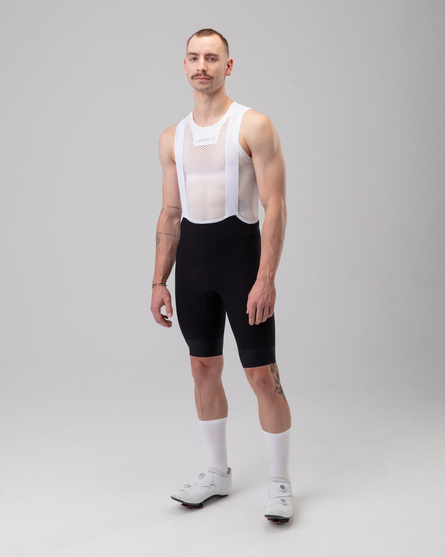 Isadore Echelon Aero Bib Shorts Trägerhose Black White