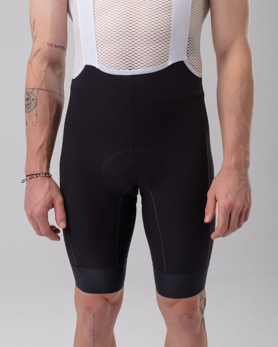 Isadore Echelon Aero Bib Shorts Trägerhose Black White