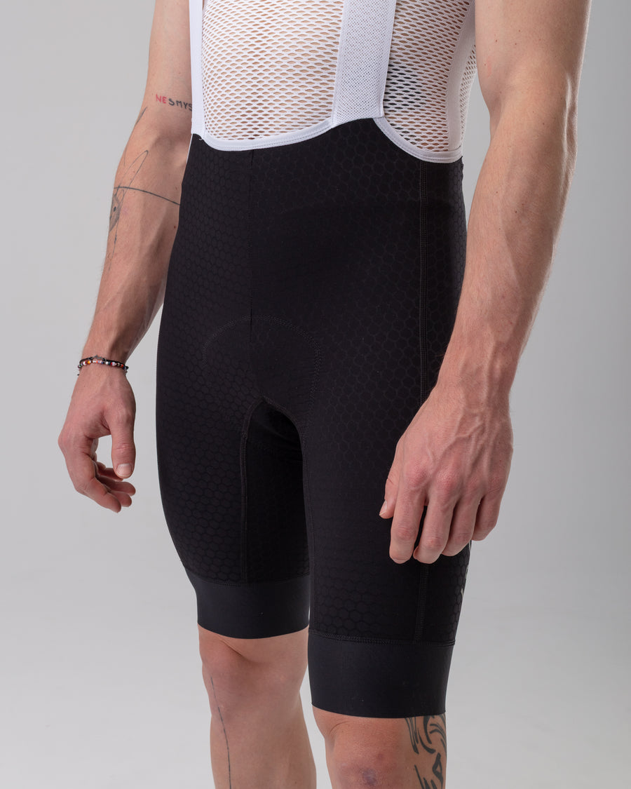 Isadore Echelon Aero Bib Shorts Trägerhose Black White