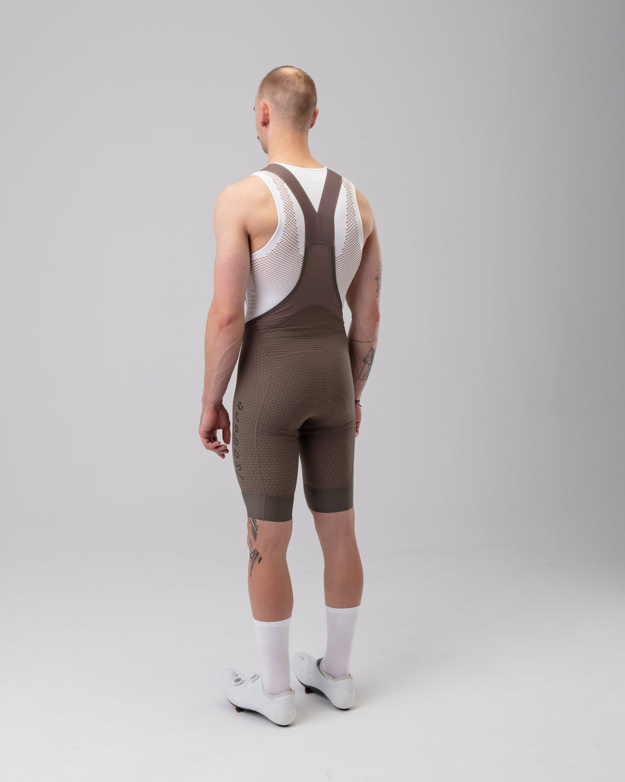 Isadore Echelon Aero Bib Shorts Trägerhose Major Brown